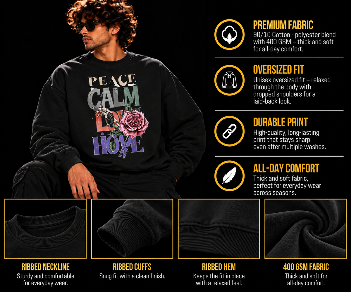 Unisex Oversized Sweatshirt