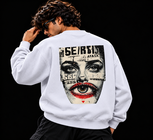 Surreal Vision – Lavender Premium Fleece Sweatshirt
